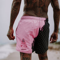 SPRAYGROUND® SWIM PINK PANTHER HALF PAINTED SWIM SHORTS