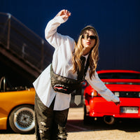 SPRAYGROUND® CROSSBODY UNFINISHED SHARK SAVVY CROSSBODY