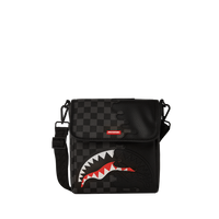 SPRAYGROUND® SLING UNFINISHED SHARK MESSENGER SLING BAG
