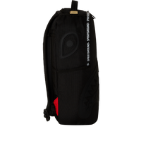 SPRAYGROUND® BACKPACK RUBBER SHARK BLACKOUT WHITE TAPE