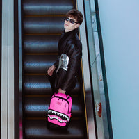 SPRAYGROUND® BACKPACK SHARK CENTRAL NYLON HOT PINK
