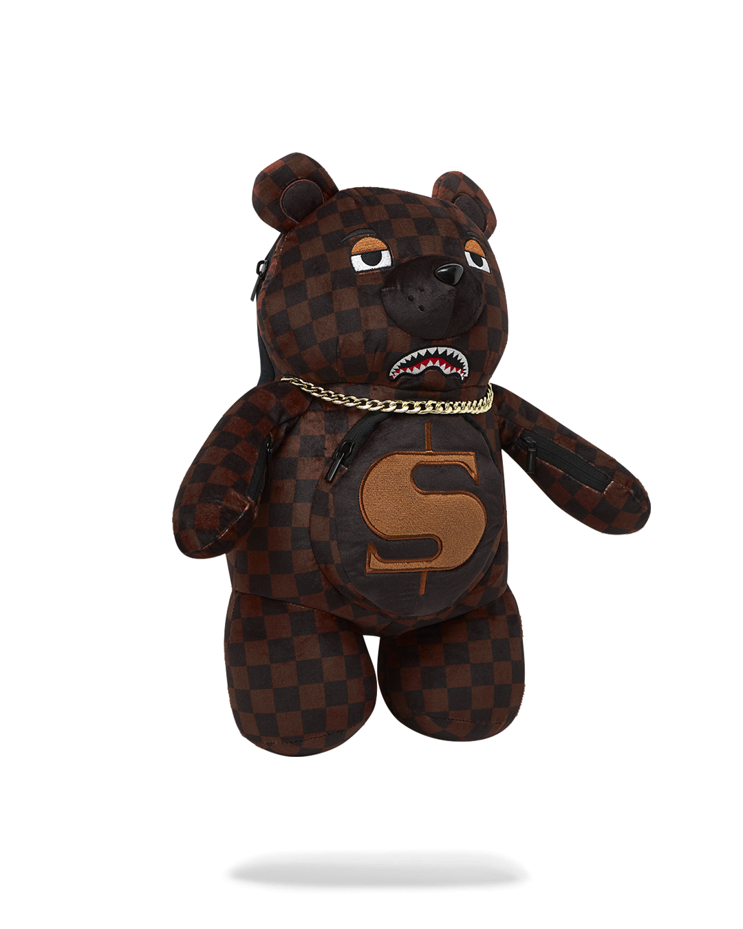 SPRAYGROUND® BACKPACK CLEAR BEAR DLX BACKPACK FABRIC BEAR