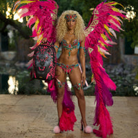 SPRAYGROUND® BACKPACK A.I. AFRICAN INTELLIGENCE PRIDE AND POWER BACKPACK - SANDFLOWER COLLAB