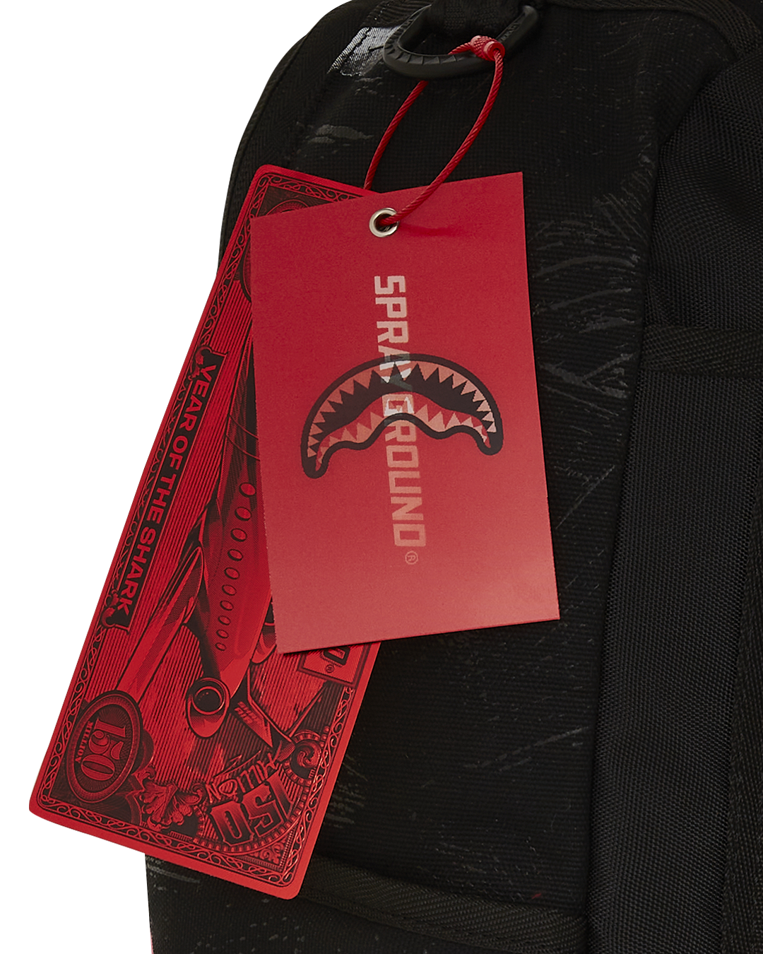 SPRAYGROUND® BACKPACK SHARK CENTRAL SORBET HAND PAINTED DLX-COTTON BACKPACK