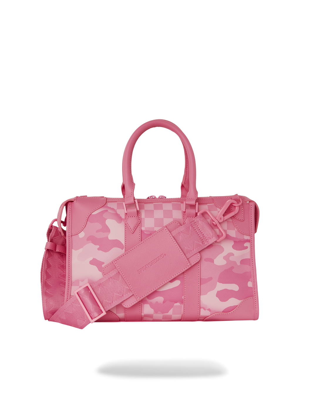 SPRAYGROUND® DUFFLE PINK 3AM RIPTIDE MINI PYRAMID DUFFLE