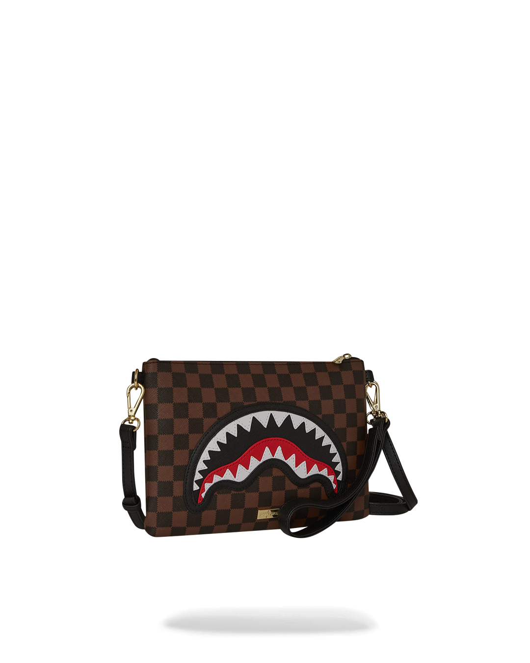 SPRAYGROUND® POUCHETTE SAWTOOTH SHARKS IN PARIS CROSSOVER CLUTCH