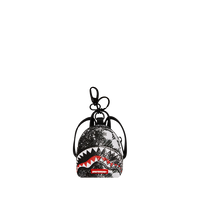 SPRAYGROUND® KEYCHAIN SCRIBBLE DRIBBLE CHECK BACKPACK KEYCHAIN