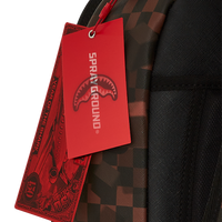 SPRAYGROUND® BACKPACK MADAGASCAR CHECKER SMASH DLXSV BACKPACK