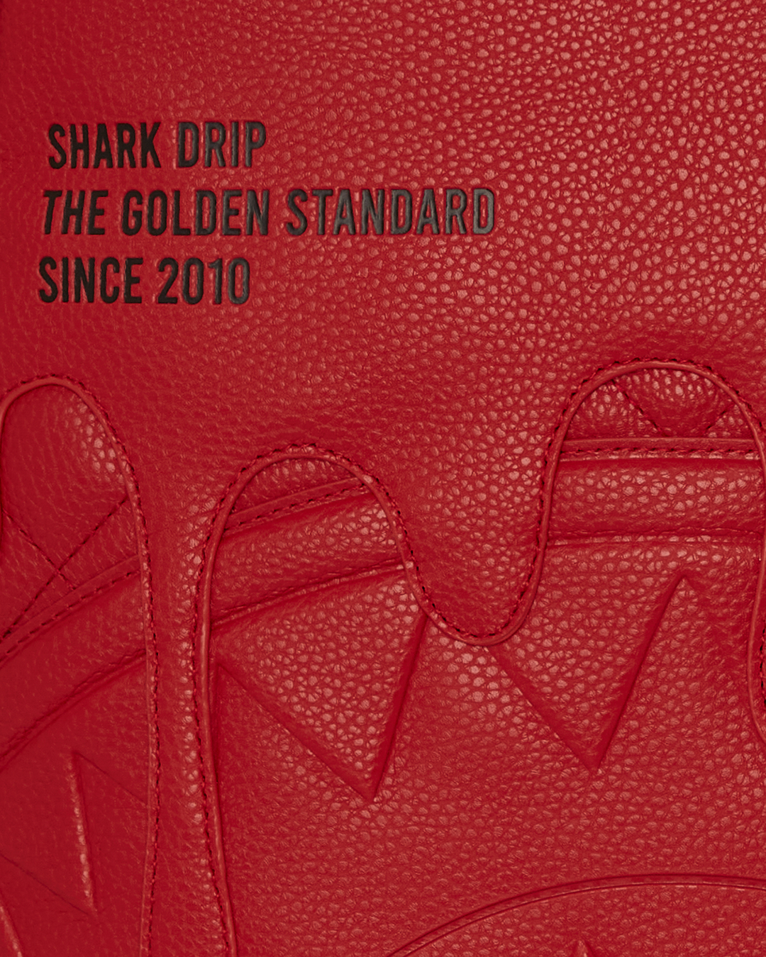 SPRAYGROUND® BACKPACK SHARK CENTRAL RED SHARK DRIP DLXSV BACKPACK