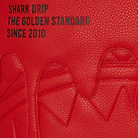 SPRAYGROUND® BACKPACK SHARK CENTRAL RED SHARK DRIP DLXSV BACKPACK