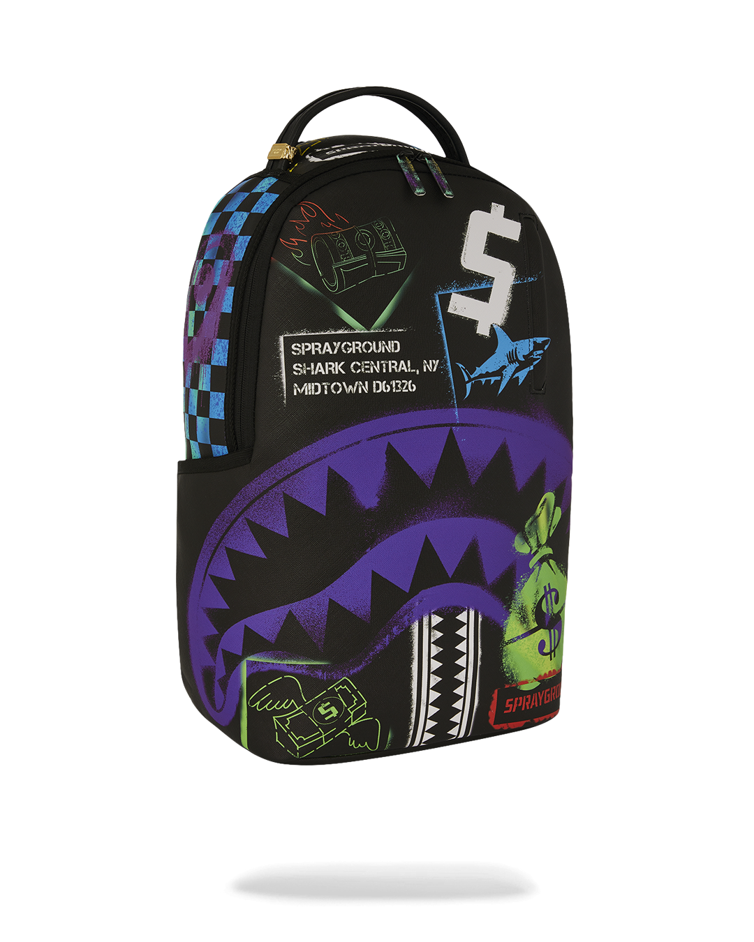 SHARK CENTRAL X DLXSV BACKPACK – SPRAYGROUND® SHARK CENTRAL X DLXSV BACKPACK – SPRAYGROUND®