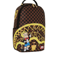 SPRAYGROUND® BACKPACK RICHIE RICH PAINT THE SHARK GOLD BACKPACK