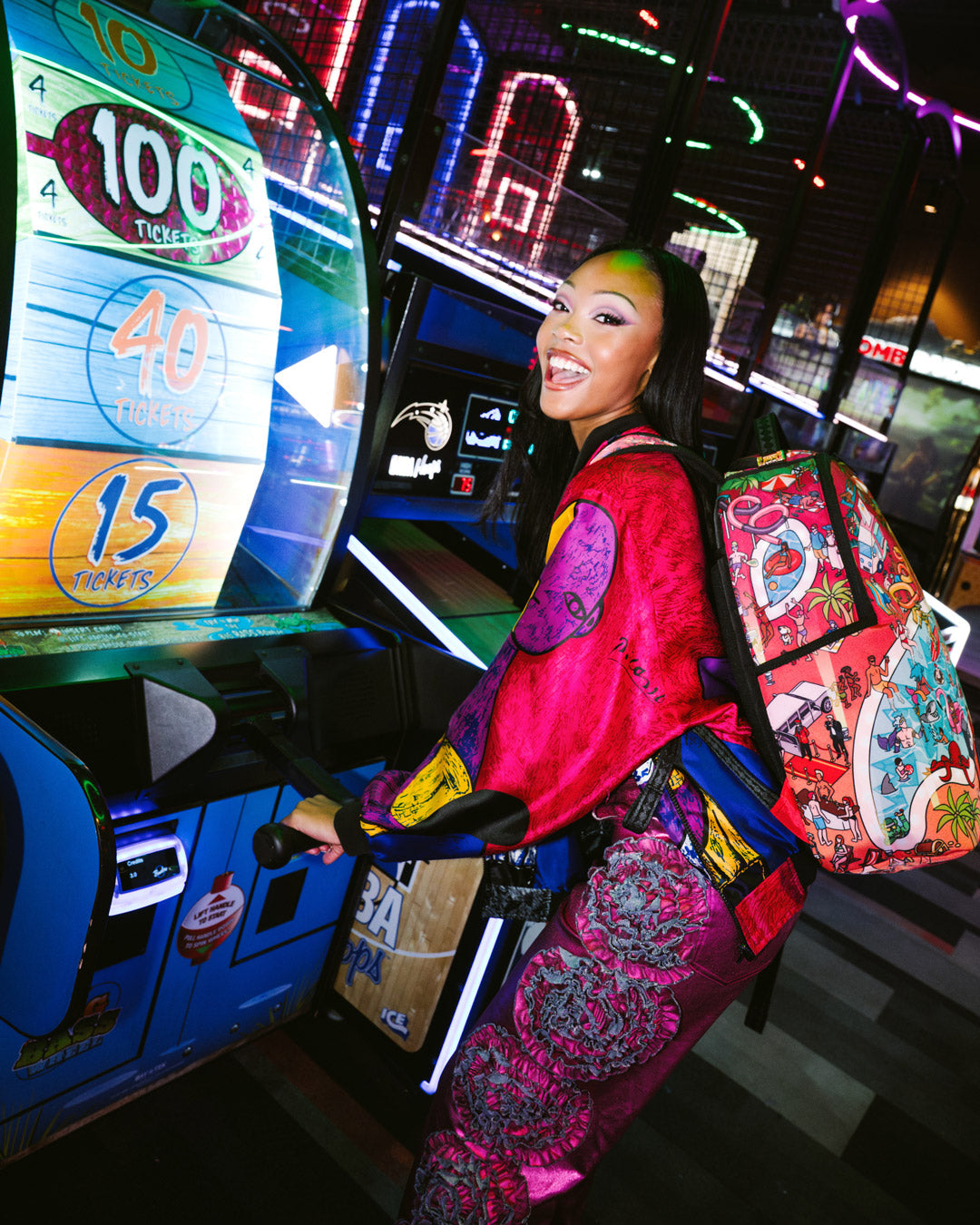 SPRAYGROUND® BACKPACK THE PARTY DONT SHARK DLXR BACKPACK