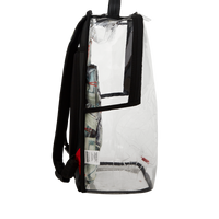 SPRAYGROUND® BACKPACK MONEY PILE DLXS CLEAR BACKPACK