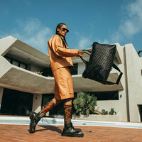SPRAYGROUND® DUFFLE MIDNIGHT CHATEAU PYRAMID DUFFLE