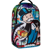 SPRAYGROUND® BACKPACK MONOPOLY MAN SPRAYED BOARD DLXR BACKPACK