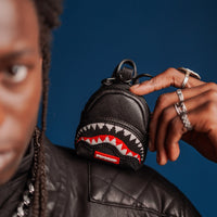 SPRAYGROUND® KEYCHAIN KNIT COMMANDER BACKPACK KEYCHAIN