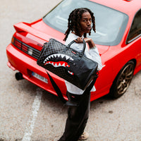 SPRAYGROUND® DUFFLE UNFINISHED SHARK DUFFLE