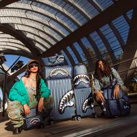 SPRAYGROUND® CROSSBODY MIDNIGHT MAGIC SHARKS IN PARIS SAVVY CROSSBODY