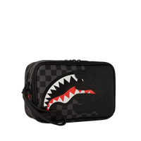 SPRAYGROUND® TOILETRY UNFINISHED SHARK TOILETRY BAG