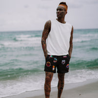 SPRAYGROUND® SWIM GLOBAL MOGUL BILLIONAIRE SWIM SHORTS