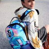 SPRAYGROUND® BACKPACK FUTURE CITY OF WORLDS ASTRO DLXSV BACKPACK