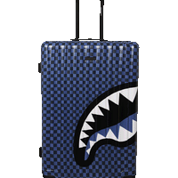SPRAYGROUND® LUGGAGE MIDNIGHT MAGIC SHARKS IN PARIS HARD SHELL FULL-SIZE LUGGAGE