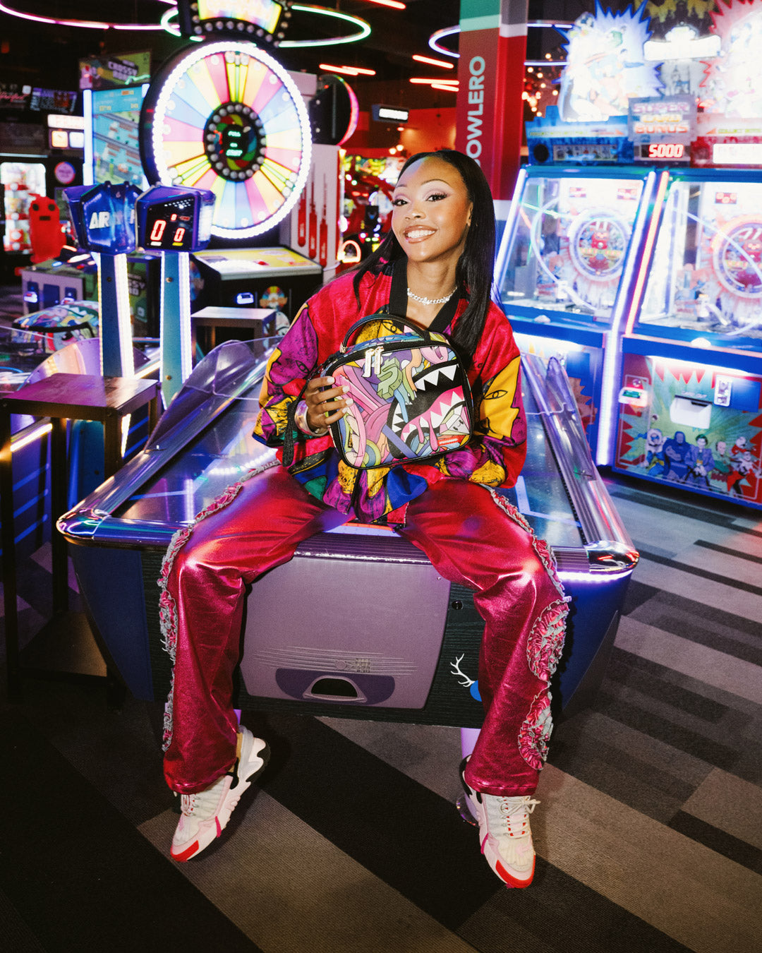 SPRAYGROUND® SNACK PACK TRIPPIN DAILY LUNCHBOX