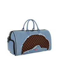 SPRAYGROUND® DUFFLE DENIM SHARK DUFFLE