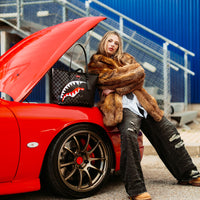 SPRAYGROUND® TOTE UNFINISHED SHARK TOTE