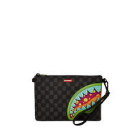 SPRAYGROUND® POUCHETTE SLIME TAKEOVER CROSSOVER CLUTCH