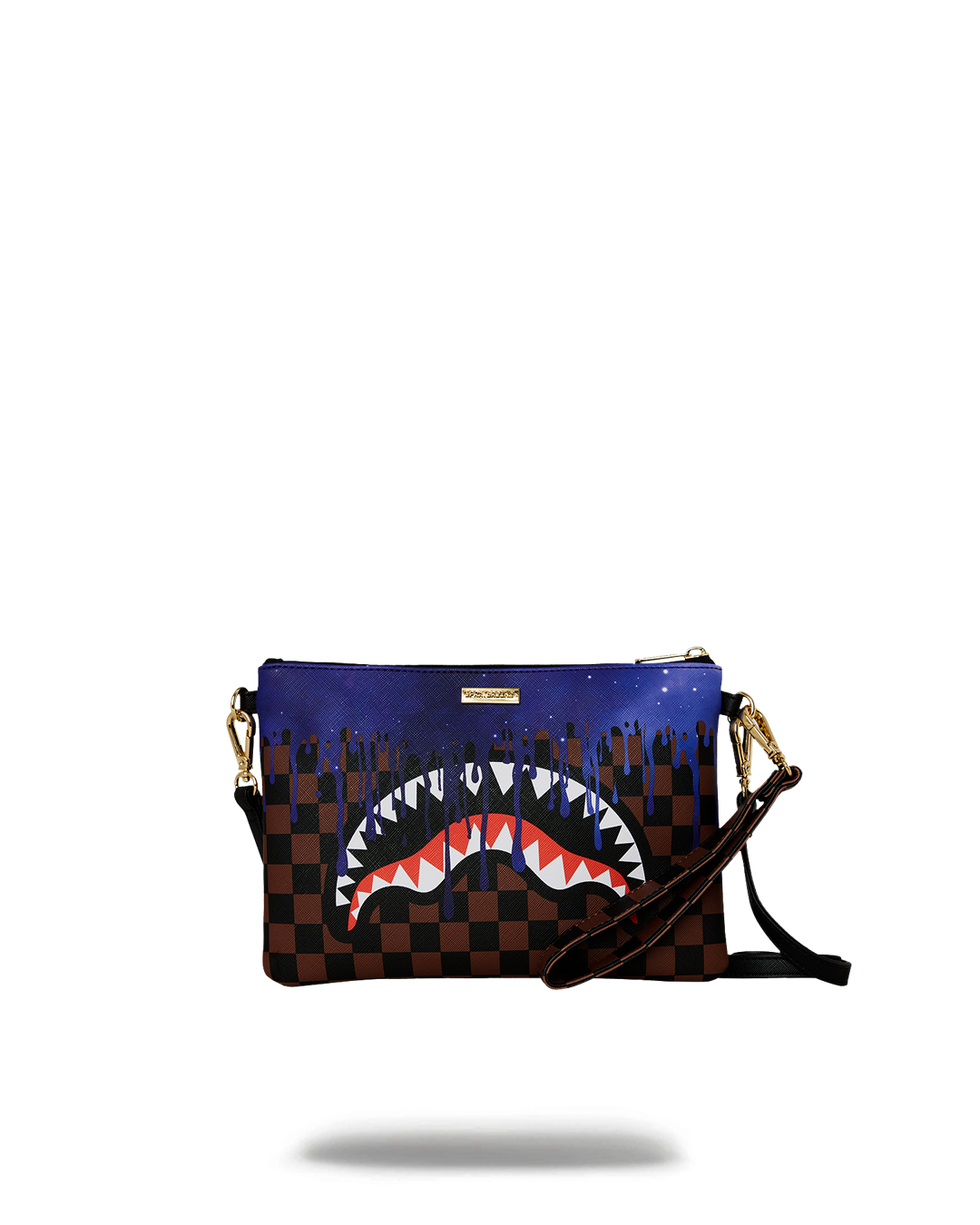 SPRAYGROUND® POUCHETTE LOST IN SPACE DRIP CROSSOVER CLUTCH