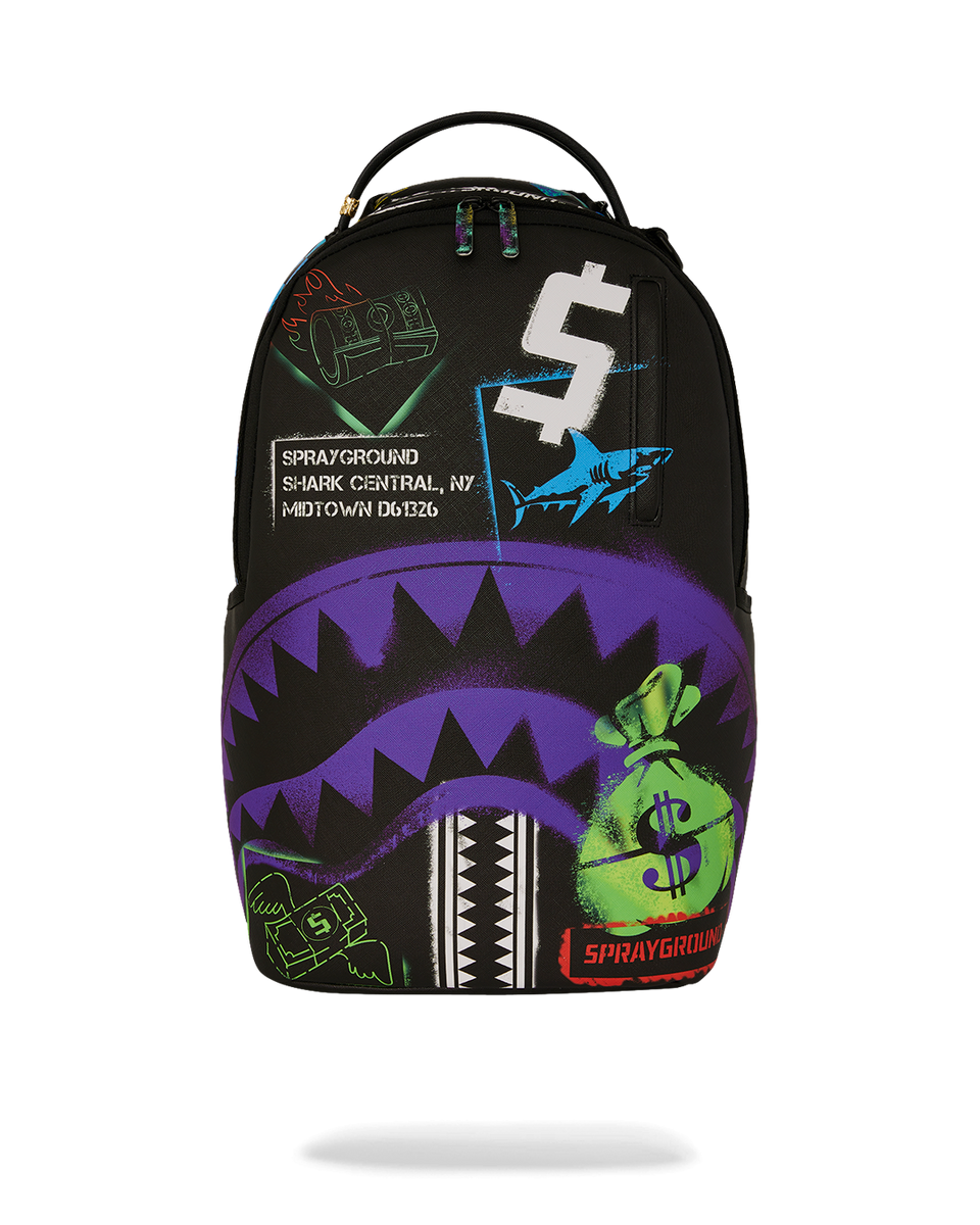 SHARK CENTRAL X DLXSV BACKPACK – SPRAYGROUND® SHARK CENTRAL X DLXSV BACKPACK – SPRAYGROUND®