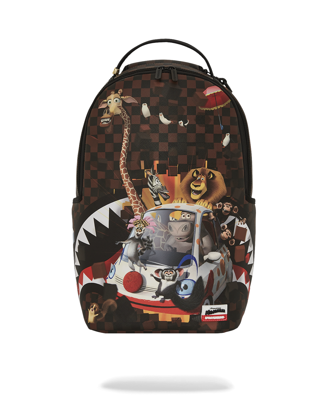 Sprayground Sharks In Paris Lost and Found Backpack 29L Multicolor B7687 Sprayground Sharks In Paris Lost and Found Backpack 29L Multicolor B7687
