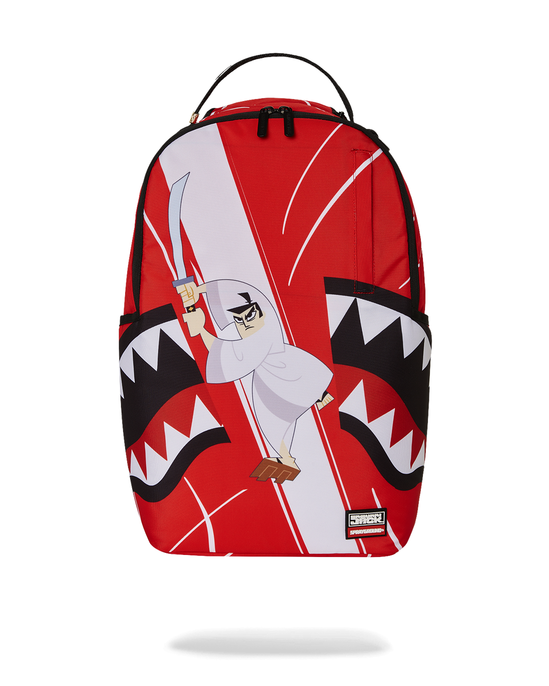 SPRAYGROUND® BACKPACK SAMURAI JACK SHARK MOUTH SLICE DLXR BACKPACK