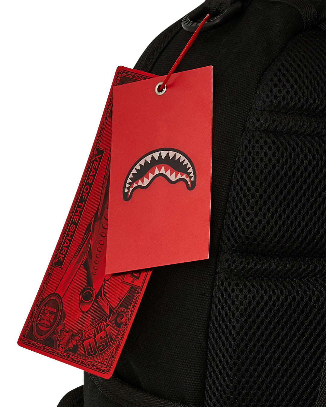 SPRAYGROUND® BACKPACK SHARKS CREAVTIVE DEPT CARGO POCKET DLXS BACKPACK