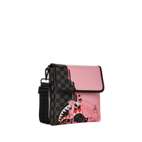 SPRAYGROUND® SLING PINK PANTHER PINK PAINTER MESSENGER SLING BAG