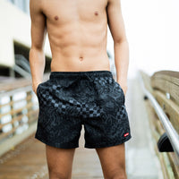 SPRAYGROUND® SWIM 3AM CHECK SWIM SHORTS