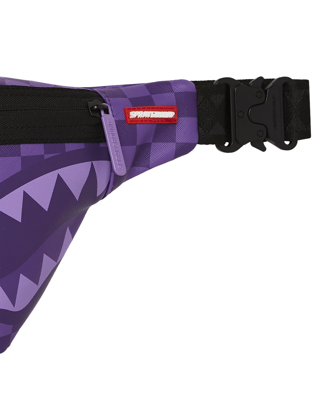 SPRAYGROUND® CROSSBODY PURPLE SHARK SHARKS IN PARIS SAVVY CROSSBODY