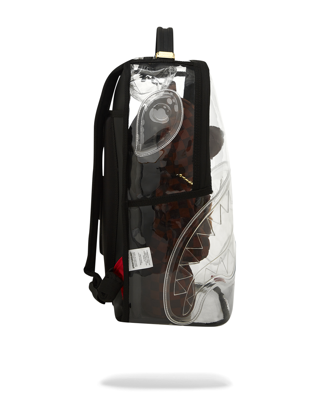 SPRAYGROUND® BACKPACK CLEAR BEAR DLX BACKPACK FABRIC BEAR