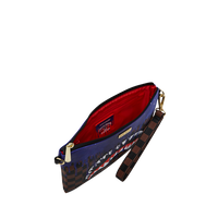 SPRAYGROUND® POUCHETTE LOST IN SPACE DRIP CROSSOVER CLUTCH