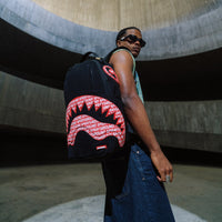 SPRAYGROUND® BACKPACK LOGO MOUTH CORE DLX COTTON BACKPACK