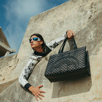 SPRAYGROUND® TOTE MIDNIGHT CHATEAU TORTUGA TOTE