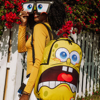 SPRAYGROUND® BACKPACK SPONGEBOB REMOVABLE EYES DLXR BACKPACK