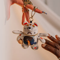 SPRAYGROUND® KEYCHAIN UFO SPACED OUT BEAR KEYCHAIN