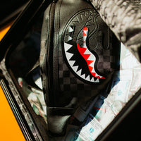 SPRAYGROUND® CROSSBODY UNFINISHED SHARK SAVVY CROSSBODY