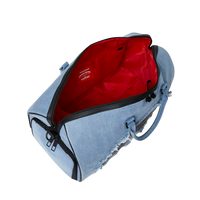 SPRAYGROUND® DUFFLE DENIM SHARK DUFFLE