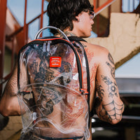 SPRAYGROUND® BACKPACK VSM PIPING DLX CLEAR BACKPACK
