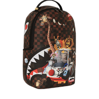 SPRAYGROUND® BACKPACK MADAGASCAR CHECKER SMASH DLXSV BACKPACK