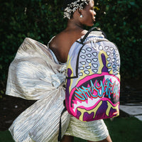 SPRAYGROUND® BACKPACK SILVER PUNK DLXR BACKPACK